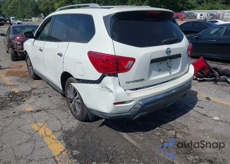 2018 Nissan Pathfinder S z USA, uszkodzony, nr VIN 5N1DR2MN2JC631773